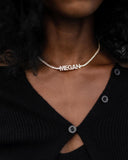 Custom Name Tennis Necklace